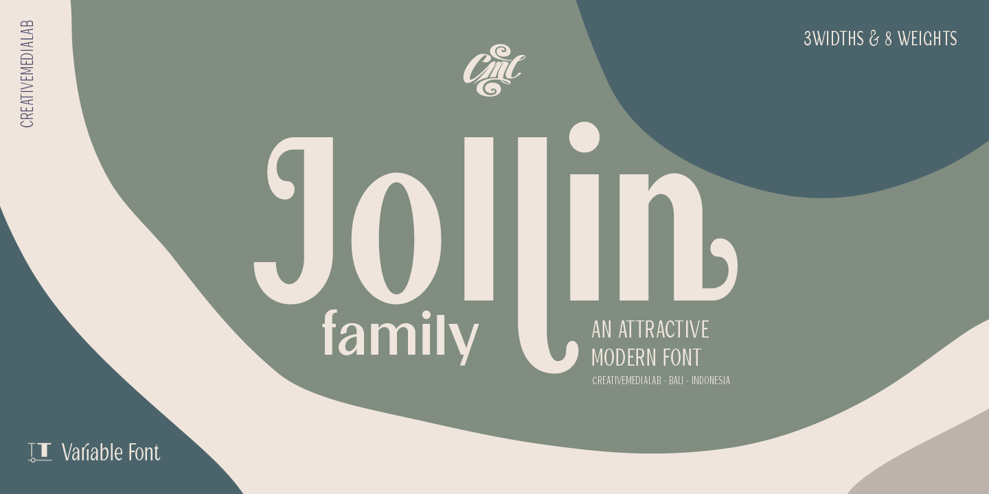 Ejemplo de fuente Jollin Family